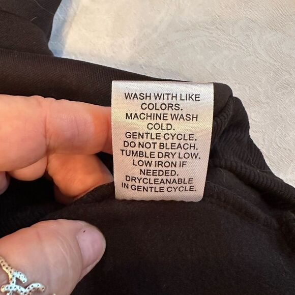 SHEIN Christmas Lights Cow Black Sweatshirt Plus Size XL - Picture 8 of 8